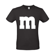 Alsino MM Shirt T-Shirt 100% Baumwolle M&M Unisex Kostüm Verkleidung M und M Gruppen T-Shirt - Karneval Fasching JGA Festival