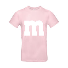 Alsino MM Shirt T-Shirt 100% Baumwolle M&M Unisex Kostüm Verkleidung M und M Gruppen T-Shirt - Karneval Fasching JGA Festival
