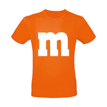 Alsino MM Shirt T-Shirt 100% Baumwolle M&M Unisex Kostüm Verkleidung M und M Gruppen T-Shirt - Karneval Fasching JGA Festival