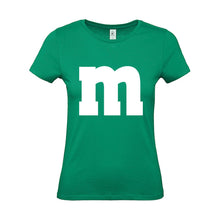 Alsino MM Shirt T-Shirt 100% Baumwolle M und M Damen Kostüm Verkleidung M und M Gruppen T-Shirt - Karneval Fasching JGA Festival