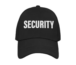 Alsino Security T-Shirt schwarz - Security-Shirt Sicherheit Shirt - 100 % Baumwolle Rundhals - Druck Brust & Rücken
