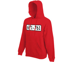 Hoodie Panzerknacker - 100% Baumwolle, Räuber Banditen Kostüm Kapuzen-Pullover, Größen XS-3XL