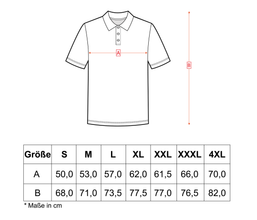 Alsino Security Poloshirt schwarz Polohemd Druck Brust & Rücken - Polo T-Shirt Sicherheitsbekleidung Security-Shirt - 100 % Baumwolle