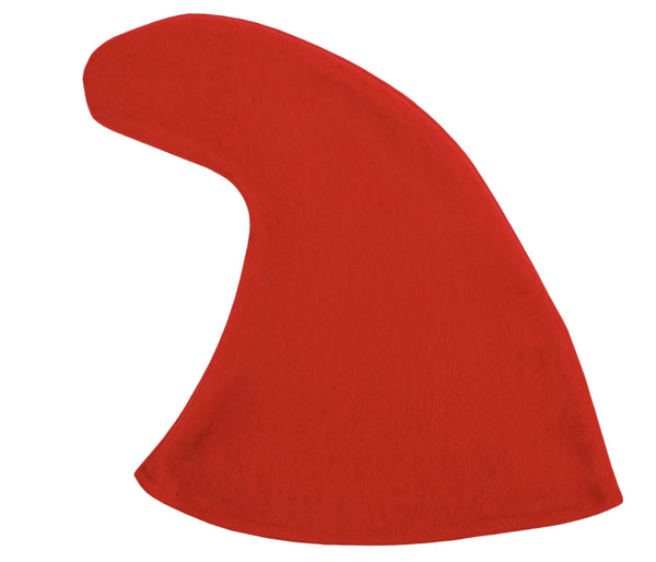 Witzige Zwergenmütze für Erwachsene – Lustiges Karneval Accessoire für Männer & Frauen – Zwerg Kostüm Mütze in Rot