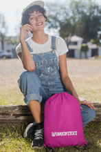 Alsino Turnbeutel Rucksack mit Namen personalisiert - Aufdruck selbst gestalten, Stoffbeutel Festival Tasche Kindergarten