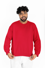 Alsino Classic Sweatshirt Pulli Sweater Langarm Pullover Uni Einfarbig Damen Herren Unisex