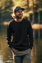 Alsino Classic Sweatshirt Pulli Sweater Langarm Pullover Uni Einfarbig Damen Herren Unisex